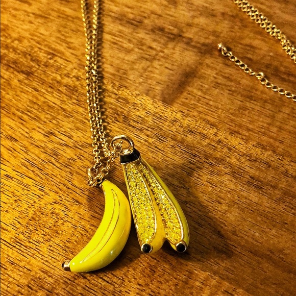 Kate Spade Bananas Necklace 